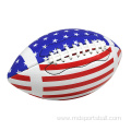 machine stitched professional american footballs